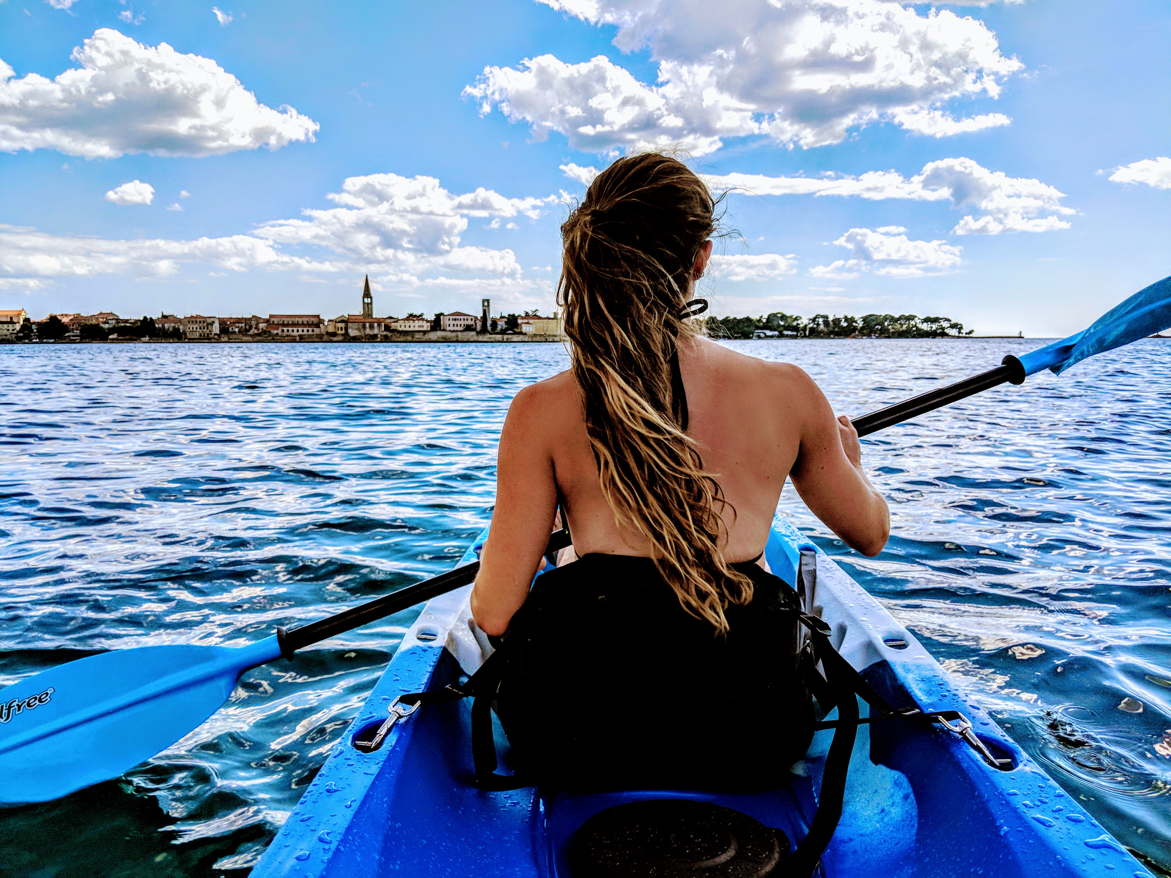 Kayaking Lim Channel